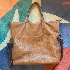 Uri Minkoff Double Handle Leather Tote